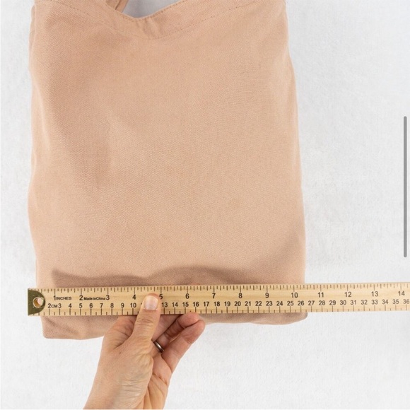 Baggu Duck BAG Light Pink Recycled Cotton Canvas Tote Bag - Picture 8 of 12